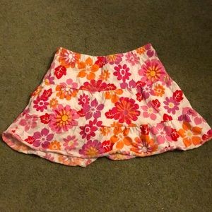 floral skirt